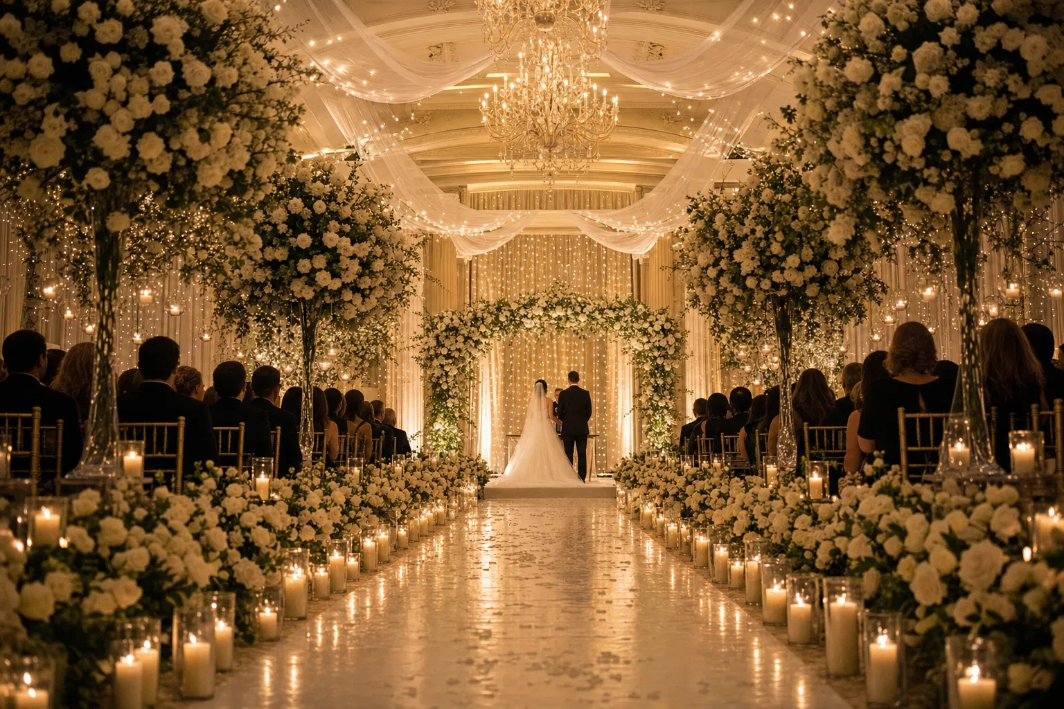 Elegant personalised wedding ceremony